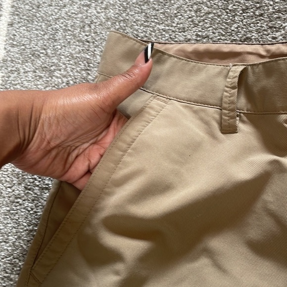 900 By Tony Hawk Men's Size 31 Tan Flat Front Skateboard Board Shorts Pockets. - Picture 4 of 9